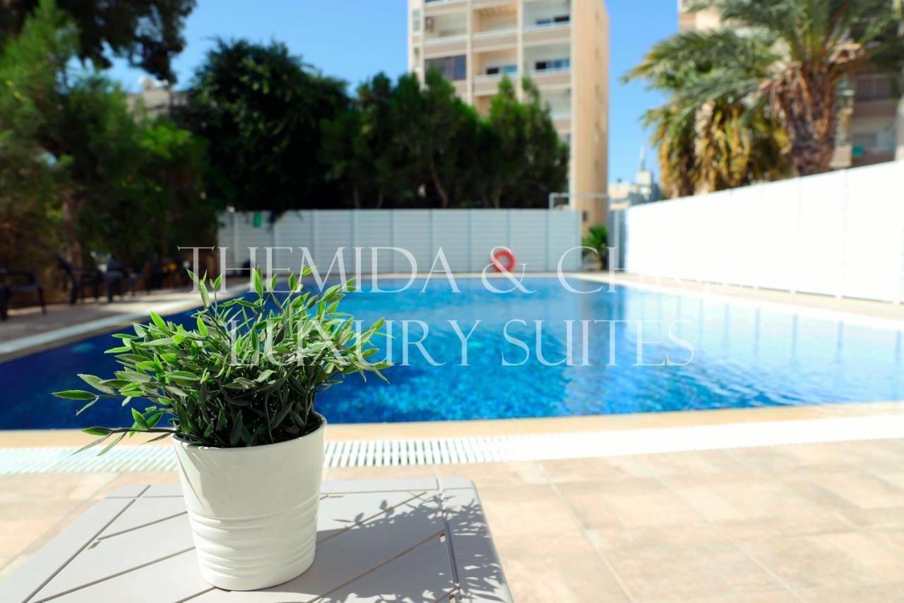 Luxury Penthouse 1Br-Seafront-Seasonal Pool-Central Larnaca Buitenkant foto