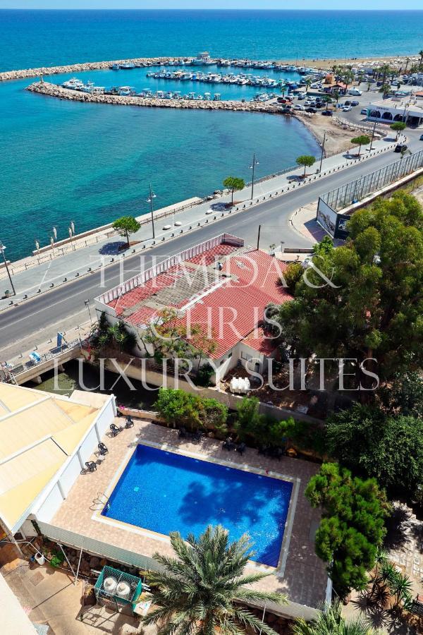 Luxury Penthouse 1Br-Seafront-Seasonal Pool-Central Larnaca Buitenkant foto