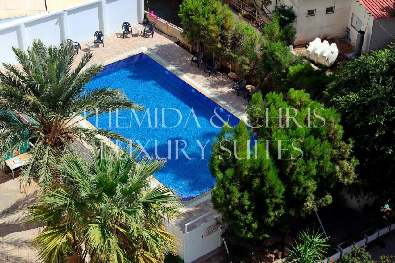 Luxury Penthouse 1Br-Seafront-Seasonal Pool-Central Larnaca Buitenkant foto